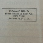 Scott International Junior Postage Stamp Album 1930 W stamps Collection Vintage