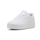 Puma Court Lally Skye Lace Up  Womens White Sneakers Casual Shoes 40036801