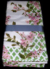 Pottery Barn Monique Lhuillier Garden Trellis Napkins Cotton linen Set Of 4 Nwtg