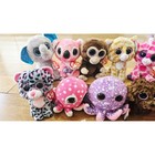 Ty Beanie Boos Plush Lot Of 15 6in Big Eye Animal Collection Near Mint
