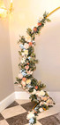Faux Flower Custom 2 Pc Garland Set Arch Not Included Weddings special Events