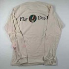Vintage 1998 Grateful Dead Long Sleeve Shirt Small Play Dead Size S-5xl Reprint