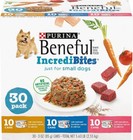 Purina Beneful Incredibites Wet Dog Food For Small Dogs High Protein Variety 60p