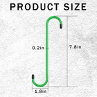 2pcs Green Brake Caliper Hanger Hooks Steel Powder Coated  2 Piece Set 