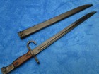 Original Mid Ww2 Japanese Type 30 Arisaka National Hikari Bayonet And Scabbard