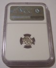 India - French Mahe  1738-92  Silver Fanon Ms63 Ngc