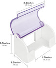 2 Pack Razor Holder With Cover For Shower Wall  Self Adhesive Razor Stand Shaver