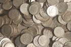 Roosevelt Dime Roll  1946-64  90  Silver  50 Dimes  Lot L24
