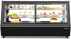 48  Commercial Countertop Bakery Display Case W front Curved Glass  Rear Door