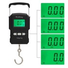 Digital Fish Scale Hanging Scale W  Built-in Measuring Tape Backlit Lcd Display 