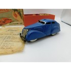 Antique Schuco Telesteering Blue Wind-up Car 3000 W  Original Box   Instructions
