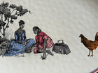 Sheila Bridges Harlem Toile Picnic Large 14 4 X 20 4 Oval Melamine Platter tray