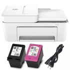 Hp Deskjet 4258e All-in-one Printer 4800dpi White  Dual-band Wi-fi - 60k45a-1h3