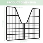 52  W  42  H Horse Stall Gates  For Horses 3 Layers Steel Gate Stall Guards