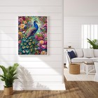 Diy Peacock Diamond Art Kits For Adults  Flowers Diamond Painting Kits For Begin