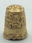 Vintage 14k Yellow Gold Sewing Thimble   6 7 Grams