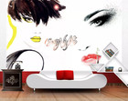 3d Ink Girl 2126 Wallpaper Mural Wall Print Wall Wallpaper Murals Us Coco