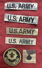 Us Military Patch Assorted Us Army Lot Of 10  Used      a26