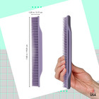 3-row Detangling Comb  Wide Tooth Curl Defining Brush  Perfect For Women Curly H