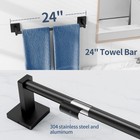 Bathroom Hardware Accessories Set 4-pieces Towel Racks For Wall Mounted