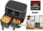 Ninja Dz201 Foodi 8-qt 6-in-1 Dualzone Air Fryer Smart Finish Refurbished