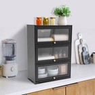 Home Office Cabinet 3 Tiers Storage Cabinet Storage Organization Bedroom