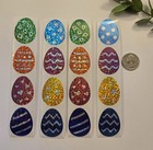 16 Sparkle Easter Egg Stickers easter Stickers spring Stickers holographic