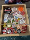 Vintage Pinback Button Lot 1980 Lake Placid Sha Na Na Wmmr Ford Fairlane Pope 