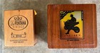 Wooden Cigar Boxes  empty  Two Boxes