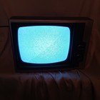 Panasonic Tr-1241t  Black   White  Tv Works 1984 Retro Vintage Television