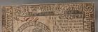 November 29 1775  6 Six Dollars Continental Currency Banknote