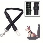2 Pack  Car Seatbelts Adjustable Dog Seat Belt Dog Pet Vehicle Safety Harnesses