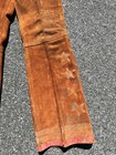 1 Of 1 1970 Suede Leather Flare Pants Stars Stripes Hippie Vtg Americana 31x31 5