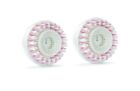 B      Authentic Two 2 New Clarisonic Radiance Cleansing Brush Head Replacement 