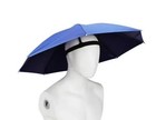 Hands Free Head Umbrella Folding Sunshade Hat Windproof
