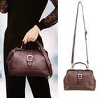 Doctor Bag For Full Grain Leather Top Handle Purse Satchel Handbag Shoulder B   