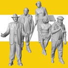 O Scale Everyday Figures   1 48 On3 On30 Lionel Resin Dean 250 Different