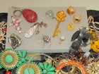 Vintage Now Estate Junk Drawer Jewelry Lot Harvest Craft Fix 2 3lbs