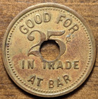 Monticello  New York Ny Victoria Hotel And Bar Good For 25   Trade Token