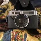 Yashica Slr Vintage 35mm Camera W case  Strap