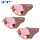 3pcs Pet Dog Jacket Warm Waterproof Clothes Winter Padded Coat Large Small