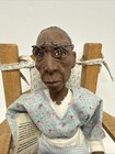 Vtg Daddy   s Long Legs Dolls    oma Green    Signed W  Tag  Original Chair And Baby