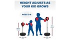 Punching Bag And Boxing Gloves Set For Kids