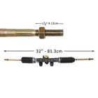 Steering Rack And Pinion W tie Rod End For Yamaha Rhino 700 Yxr700f 4x4 Fi 08-13