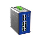    New Industrial Managed Poe   Switch   8 Port 90w   4 Gigabit Sfp   Layer 2 