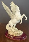 Vintage The Juliana Collection Pegasus Horse Resin Hand Painted Figurine