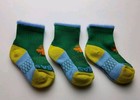 Bombas Toddler Color Block Fuzzy Top Socks Lot Of 3 Size T
