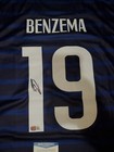 Karim Benzema Signed Nike National Team France Soccer Jersey Auto Bas Coa Sz M