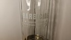 Vintage Barbicide Glass Disinfectant Barber Beauty Shop Comb Jar  s1 