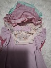 Baby Newborn Girls 14pc Tops   Panties Set Cotton Knit Floral Ruffle Bow